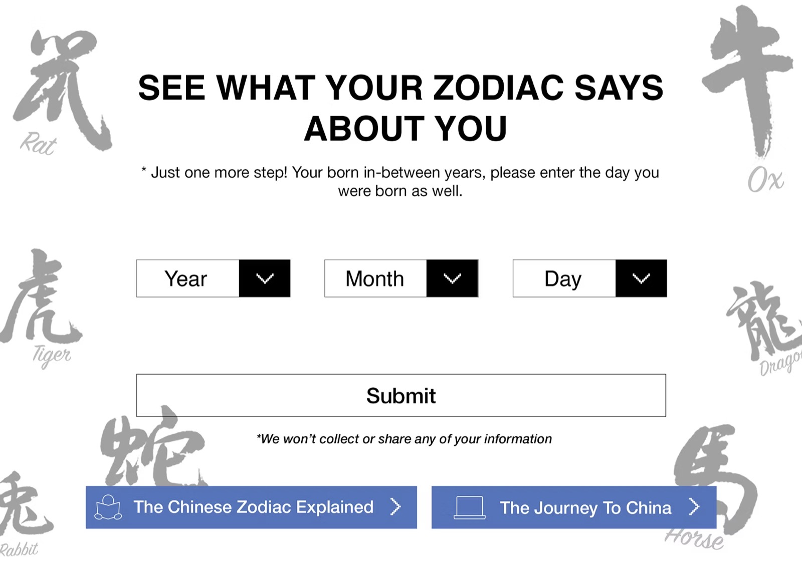 Chinese Zodiac
