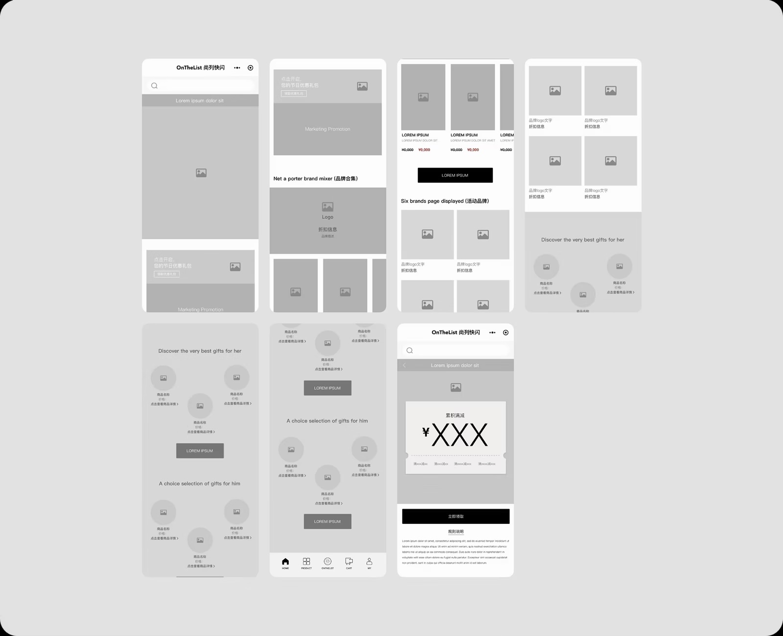 Wireframe / Prototype